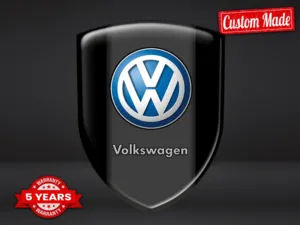 VW Pegatina Con Relieve Coche Limitada Diseño Estilizado